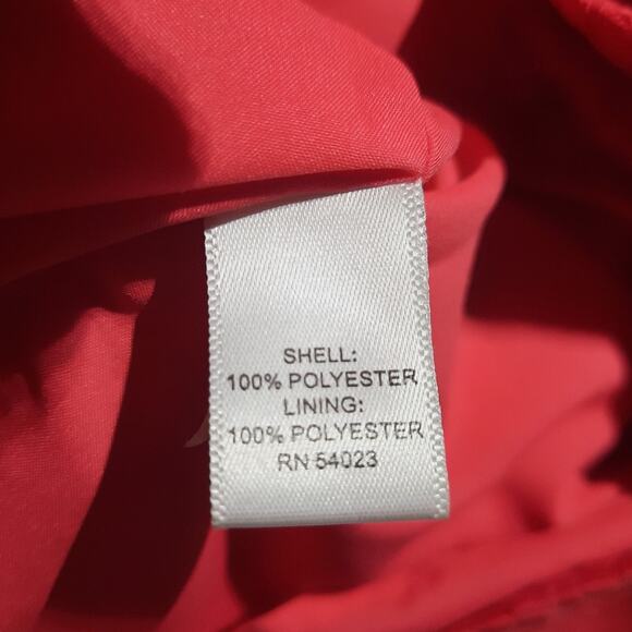 Banana Republic Red Textured Sleeveless Sheath Dress 14 Modest Church Dopamine - Picture 7 of 11